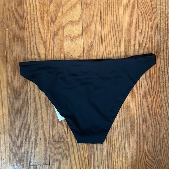 Andie The Cheeky Bikini Bottom Swimsuit Black size Large  NWT - Picture 4 of 7
